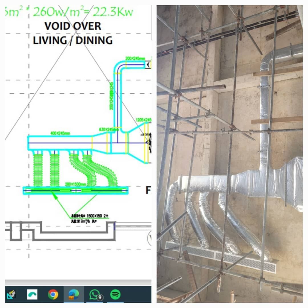 Ceiling Concealed Unit